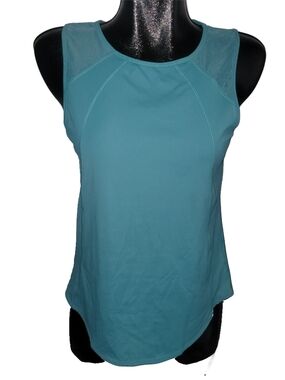 Spyder Sleeveless Teal Performance Tank Top Size M